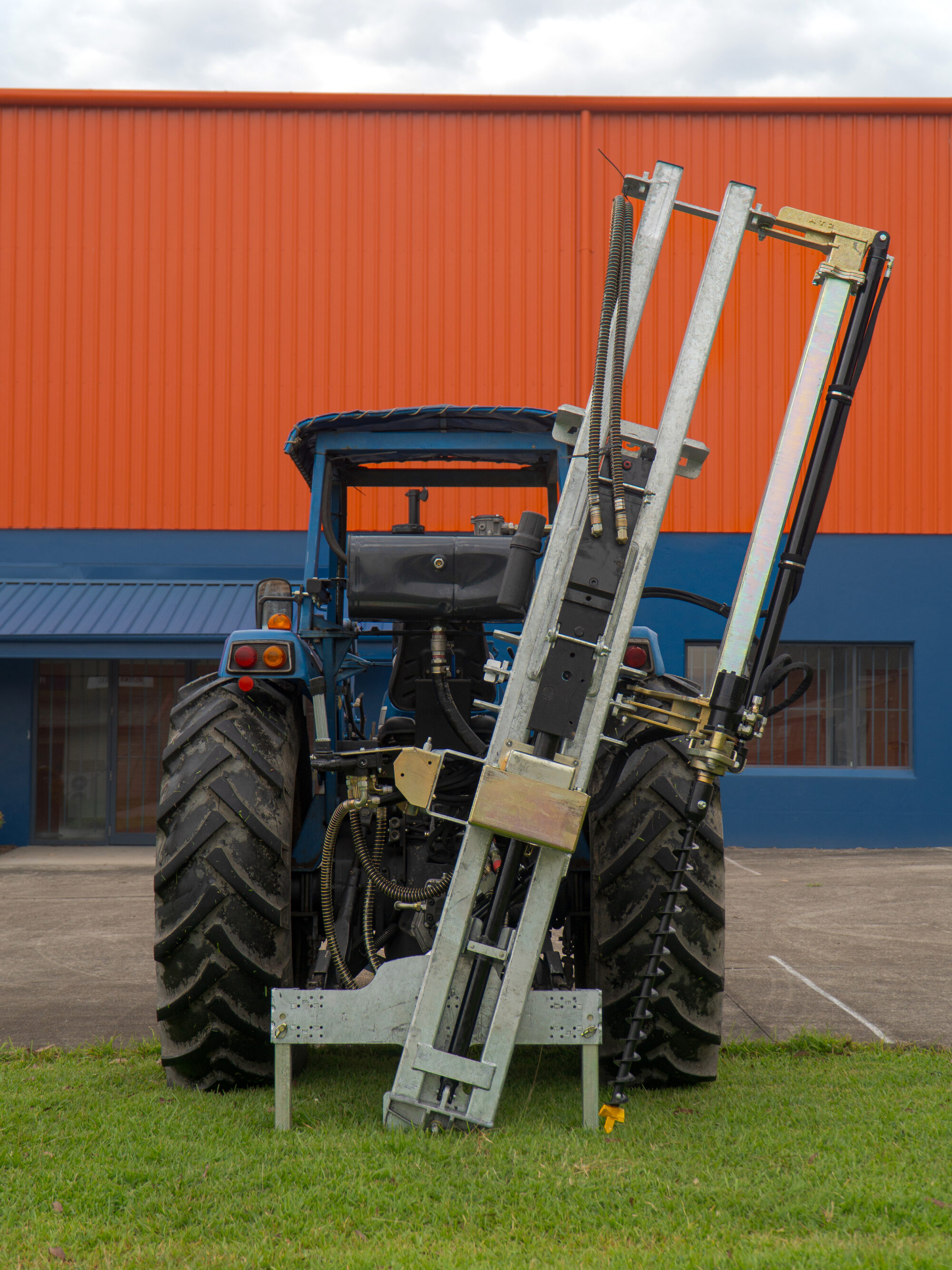 Old Post Driver Series 89 Post Driver | Precision Fencing Post Driver